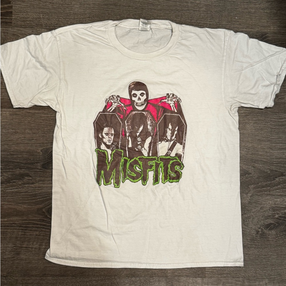 White Misfits Graphic T-shirt